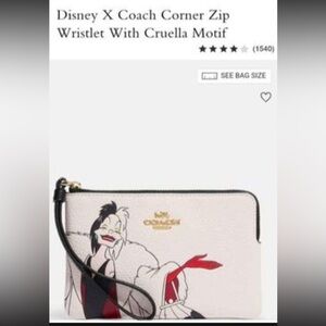 Disney  coach wristlet